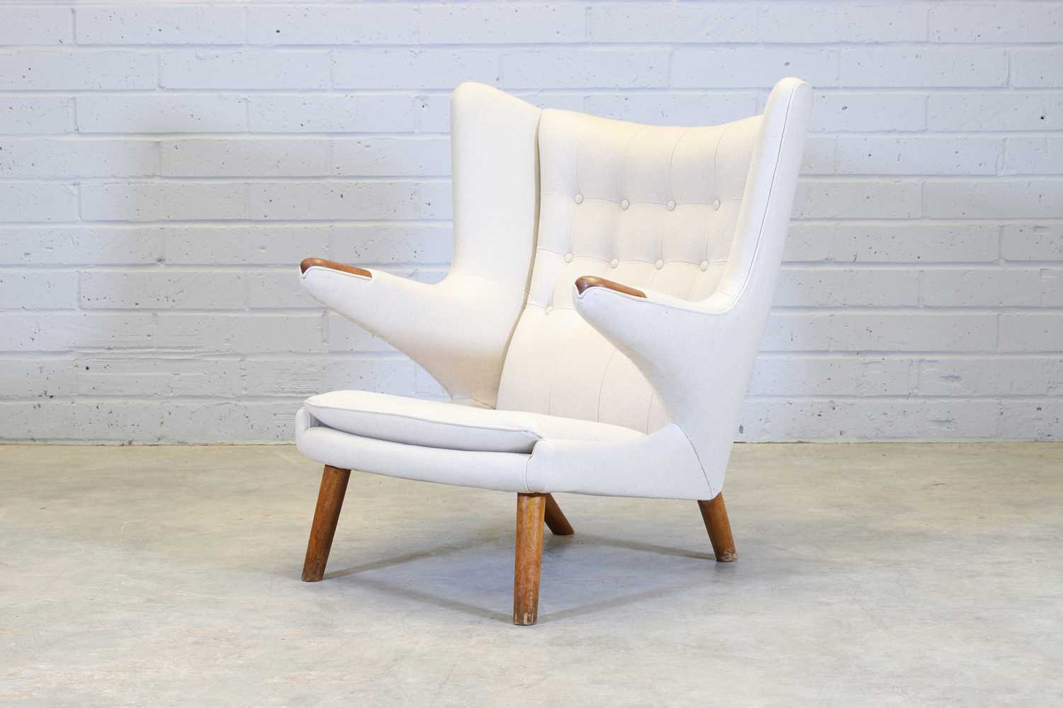 A Danish 'PP-19' or 'Papa Bear' armchair (Sold for £10,400)